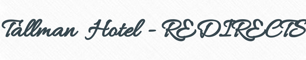Tallman Hotel - REDIRECTS Logo